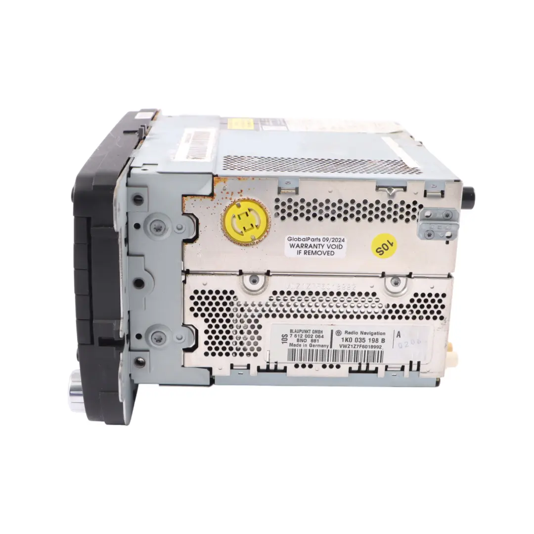 Radio CD Navigation NAVI Control Unit Module VW Passat B6 Golf V - SKU 1K0035198B - Part number 1K0035198B