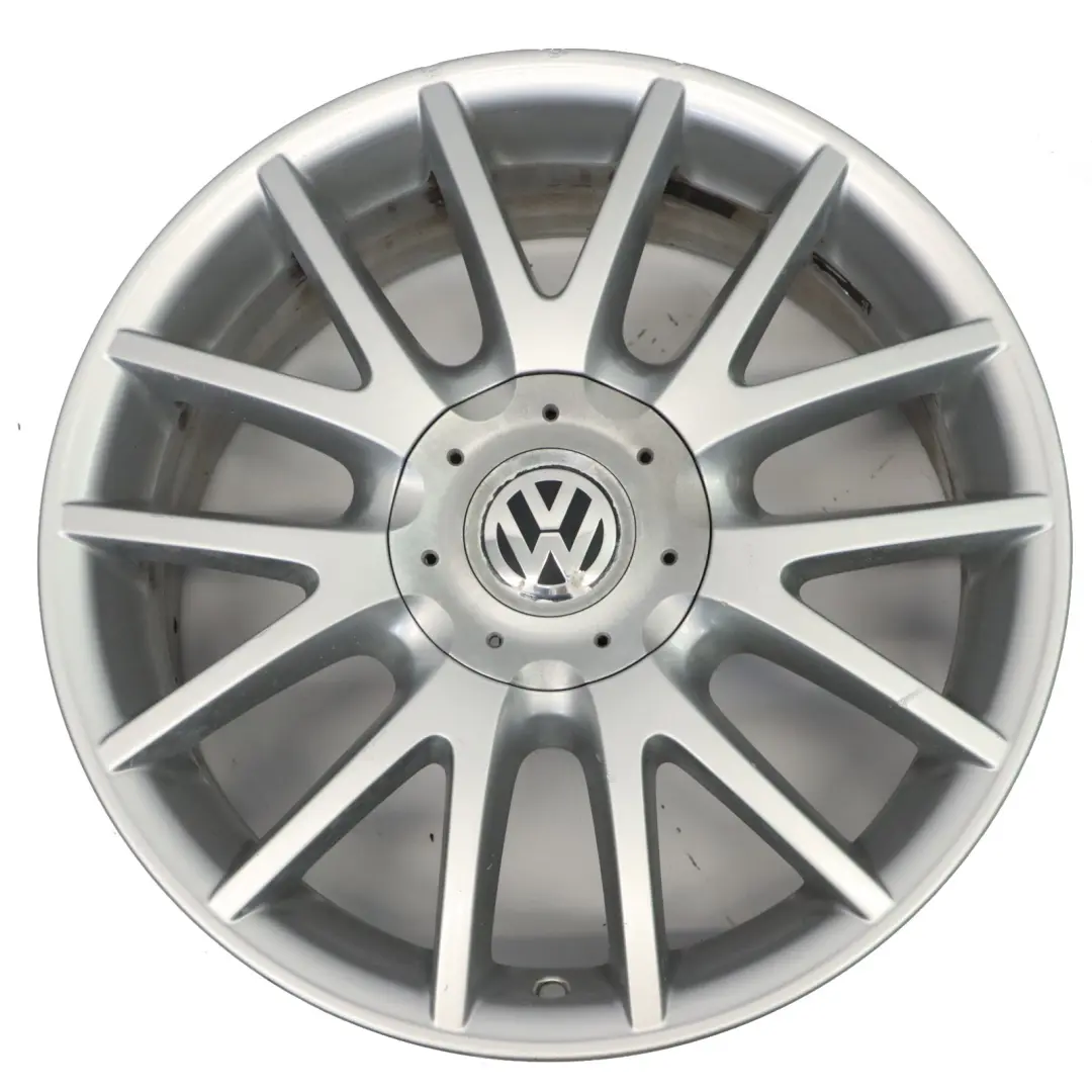 VW Volkswagen Golf Mk5 Mk6 Argento Cerchio in Lega 17" ET:54 7J - SKU 1K0601025AN-1 - Numero di parte 1K0601025AN