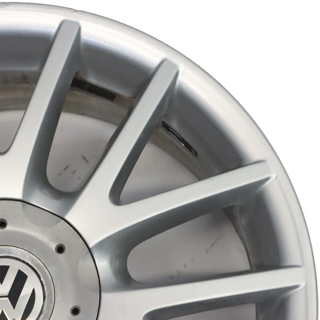 VW Volkswagen Golf Mk5 Mk6 Silver Wheel Alloy Rim 17" ET:54 7J - SKU 1K0601025AN-1 - Part number 1K0601025AN