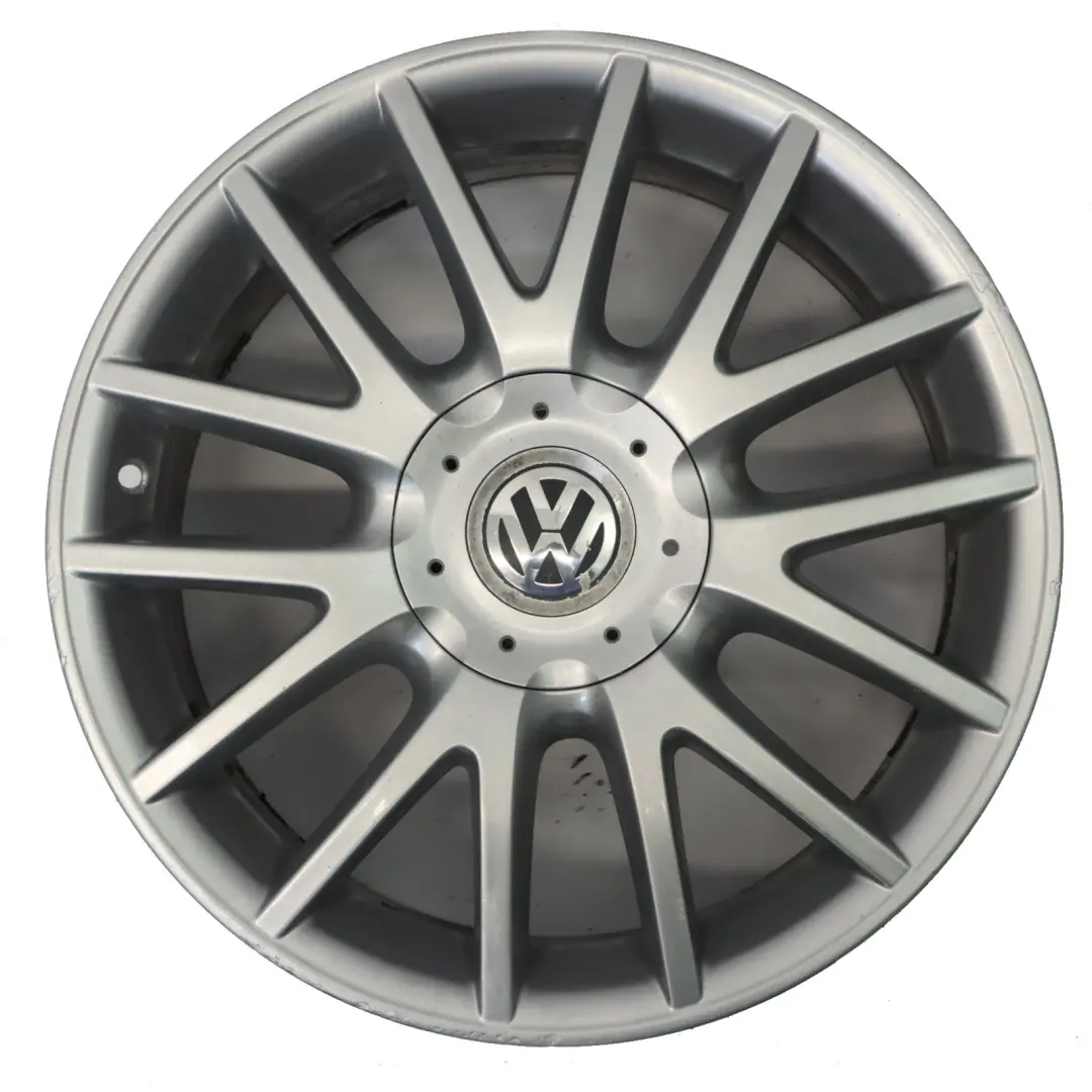 VW Volkswagen Golf Mk5 Mk6 Silver Wheel Alloy Rim 17" ET:54 7J - SKU 1K0601025AN-3 - Part number 1K0601025AN