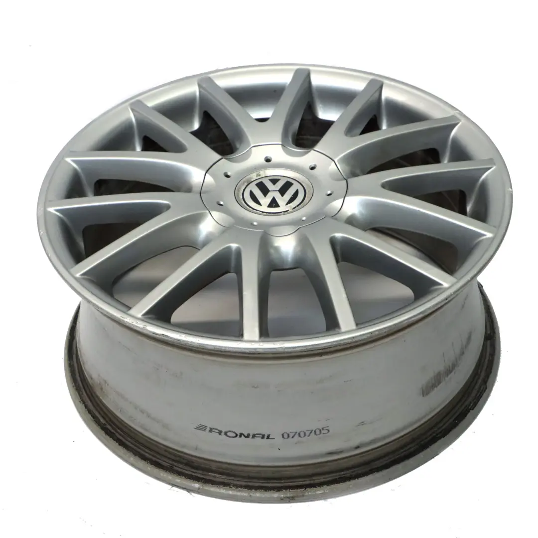 VW Volkswagen Golf Mk5 Mk6 Silver Wheel Alloy Rim 17" ET:54 7J - SKU 1K0601025AN-3 - Part number 1K0601025AN