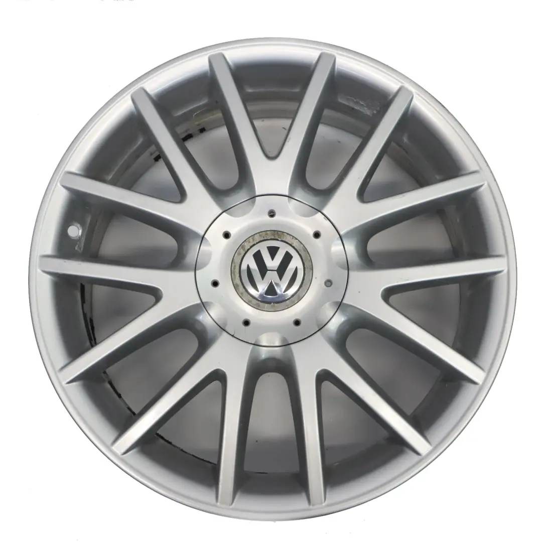 VW Volkswagen Golf Mk5 Mk6 Silver Wheel Alloy Rim 17" ET:54 7J - SKU 1K0601025AN-4 - Part number 1K0601025AN