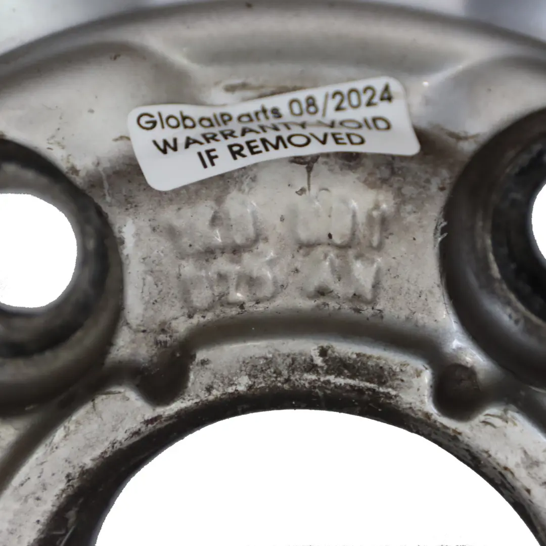 VW Volkswagen Golf Mk5 Mk6 Silver Wheel Alloy Rim 17" ET:54 7J - SKU 1K0601025AN-4 - Part number 1K0601025AN