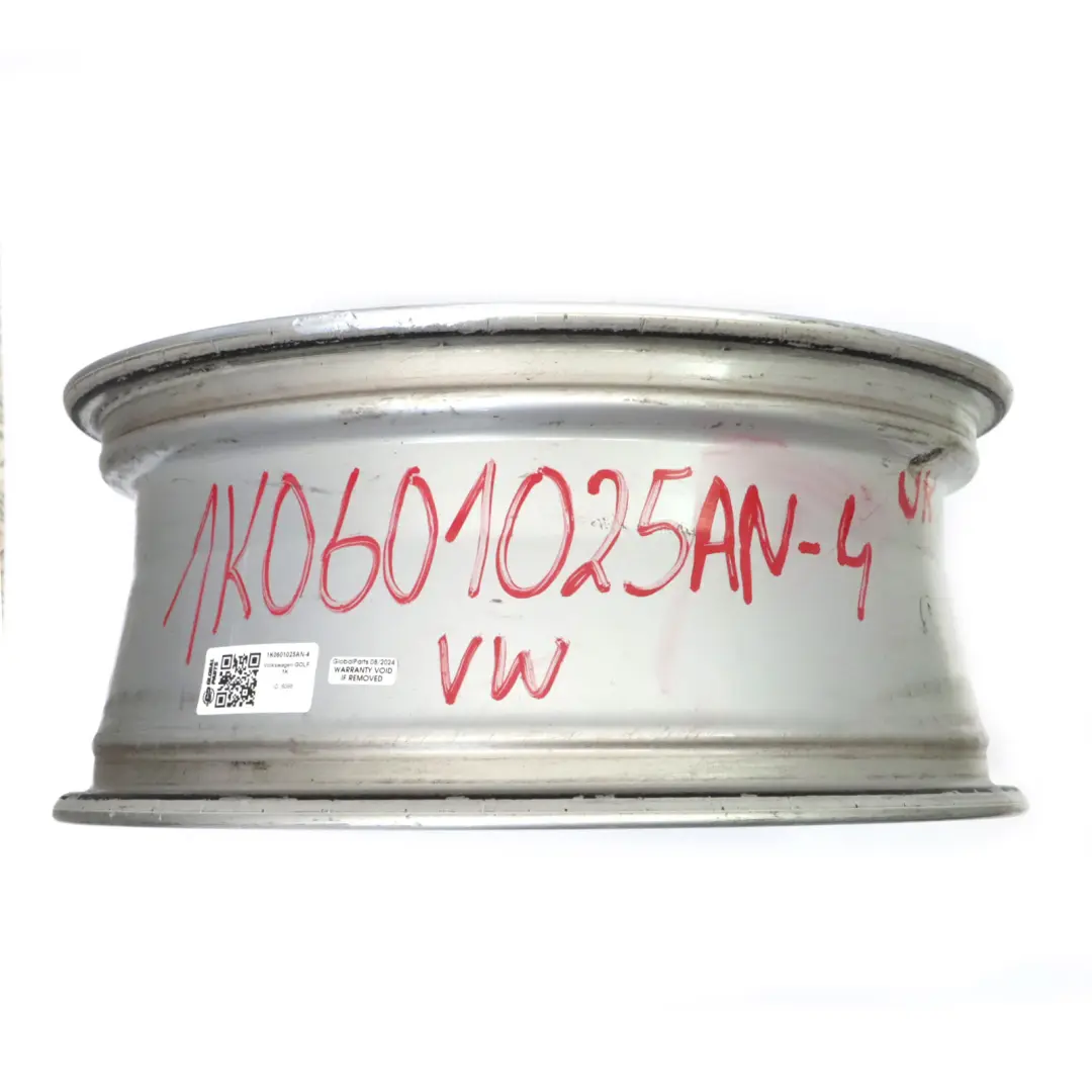 VW Volkswagen Golf Mk5 Mk6 Silver Wheel Alloy Rim 17" ET:54 7J - SKU 1K0601025AN-4 - Part number 1K0601025AN