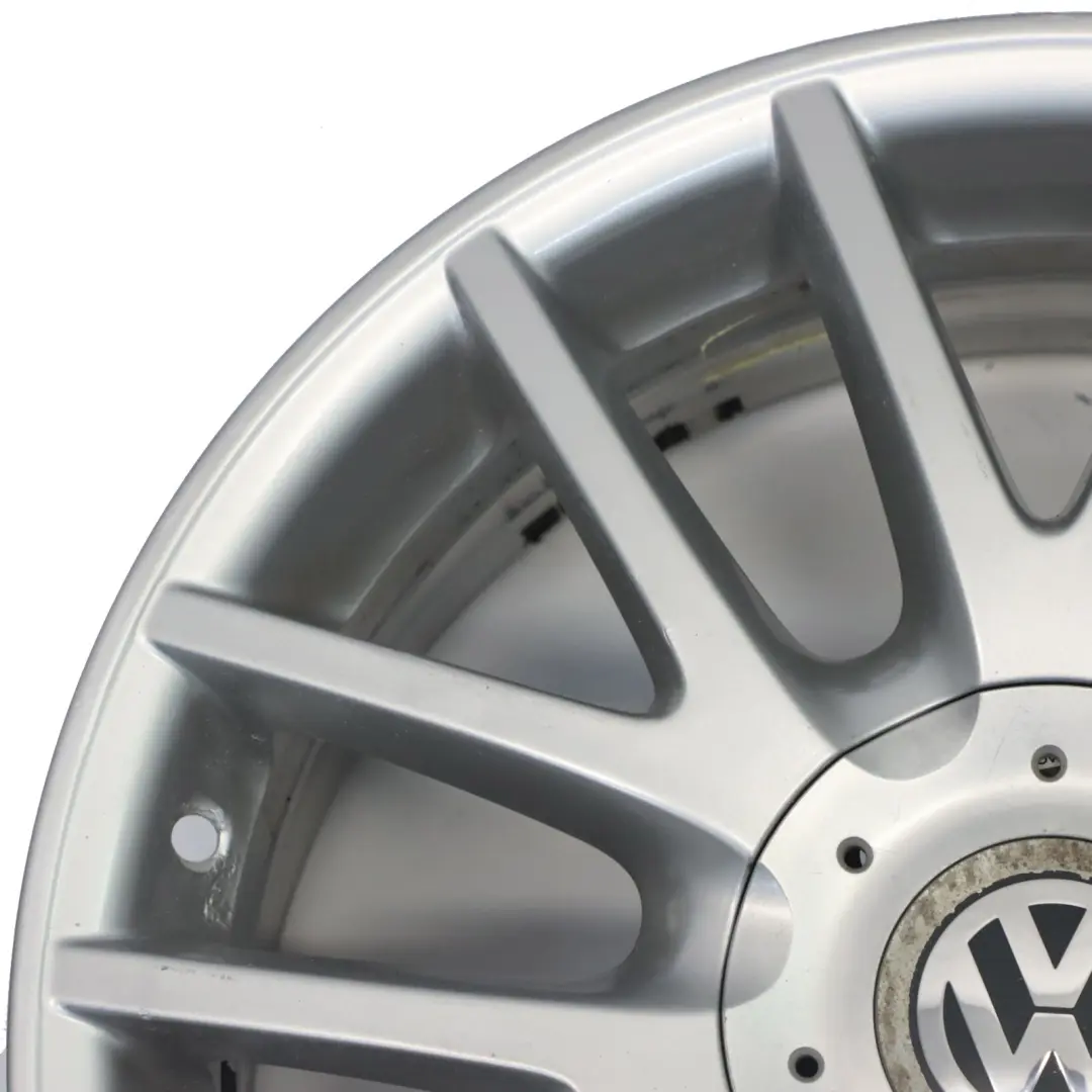 VW Volkswagen Golf Mk5 Mk6 Silver Wheel Alloy Rim 17" ET:54 7J - SKU 1K0601025AN-4 - Part number 1K0601025AN