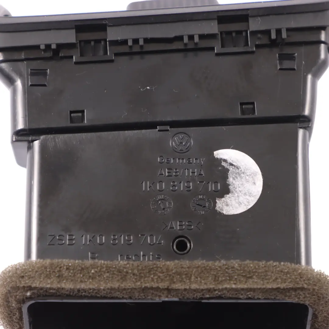 1K Air Vent Heater Outlet Trim Grille Right O/S to VW Golf with Part number 1K0819704D VW Golf 1K Air Vent Heater Outlet Trim Grille Right O/S - SKU 1K0819704D - Part number 1K0819704D