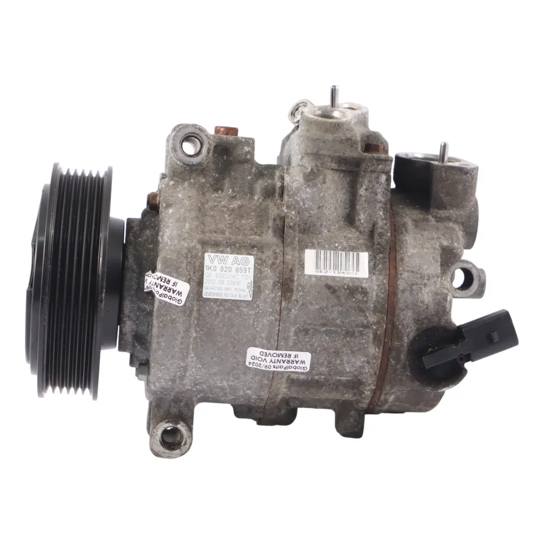 Compresseur de climatisation A/C Unit Pump pour Volkswagen VW Polo 6R à propos du numéro de pièce 1K0820859T Volkswagen VW Polo 6R Compresseur de climatisation A/C Unit Pump - SKU 1K0820859T - Numéro de pièce 1K0820859T