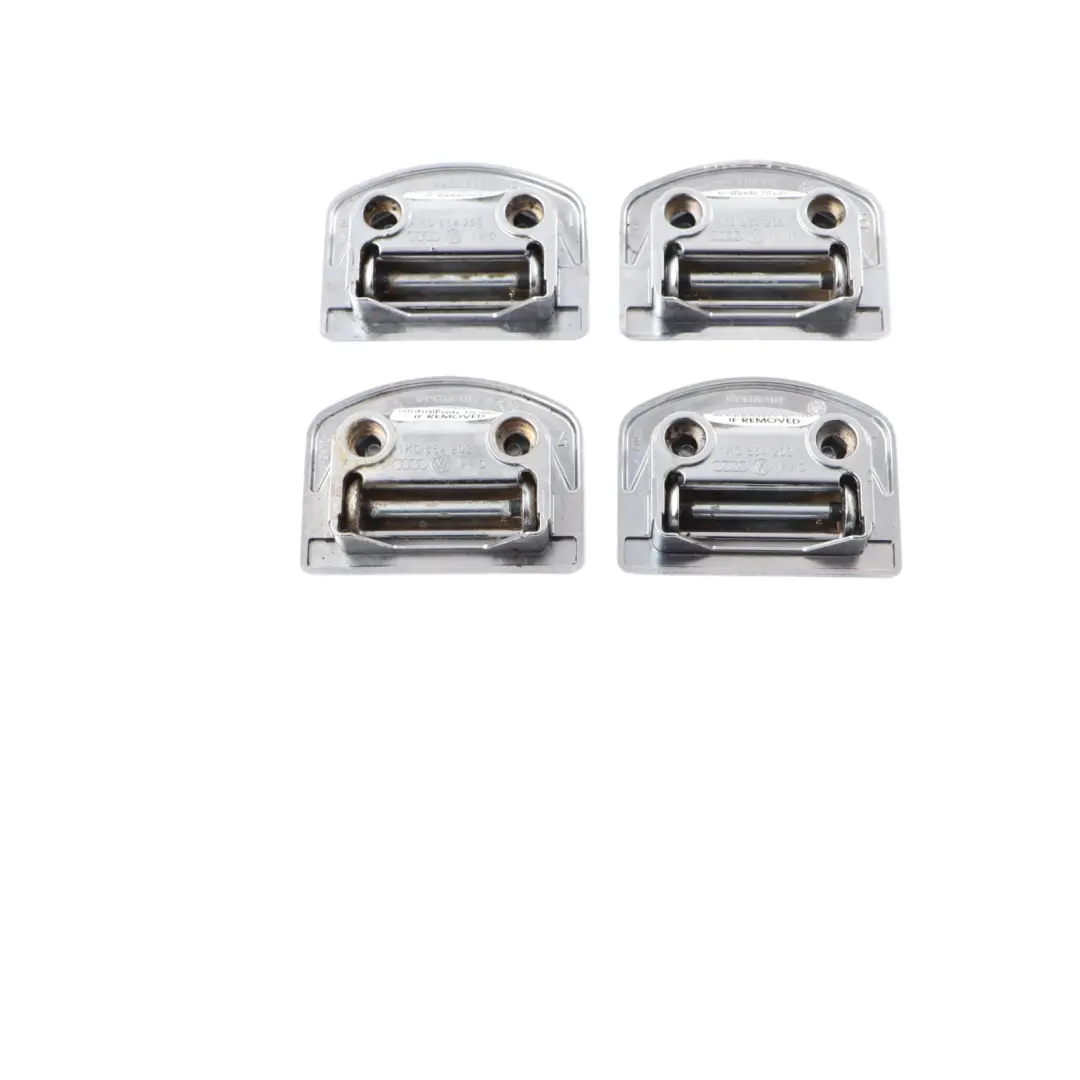 Juego de ganchos de amarre cromados x4 para Audi A4 B8 A5 8T con número de pieza 1K0864203 Audi A4 B8 A5 8T Juego de ganchos de amarre cromados x4 - SKU 1K0864203 - Número de pieza 1K0864203