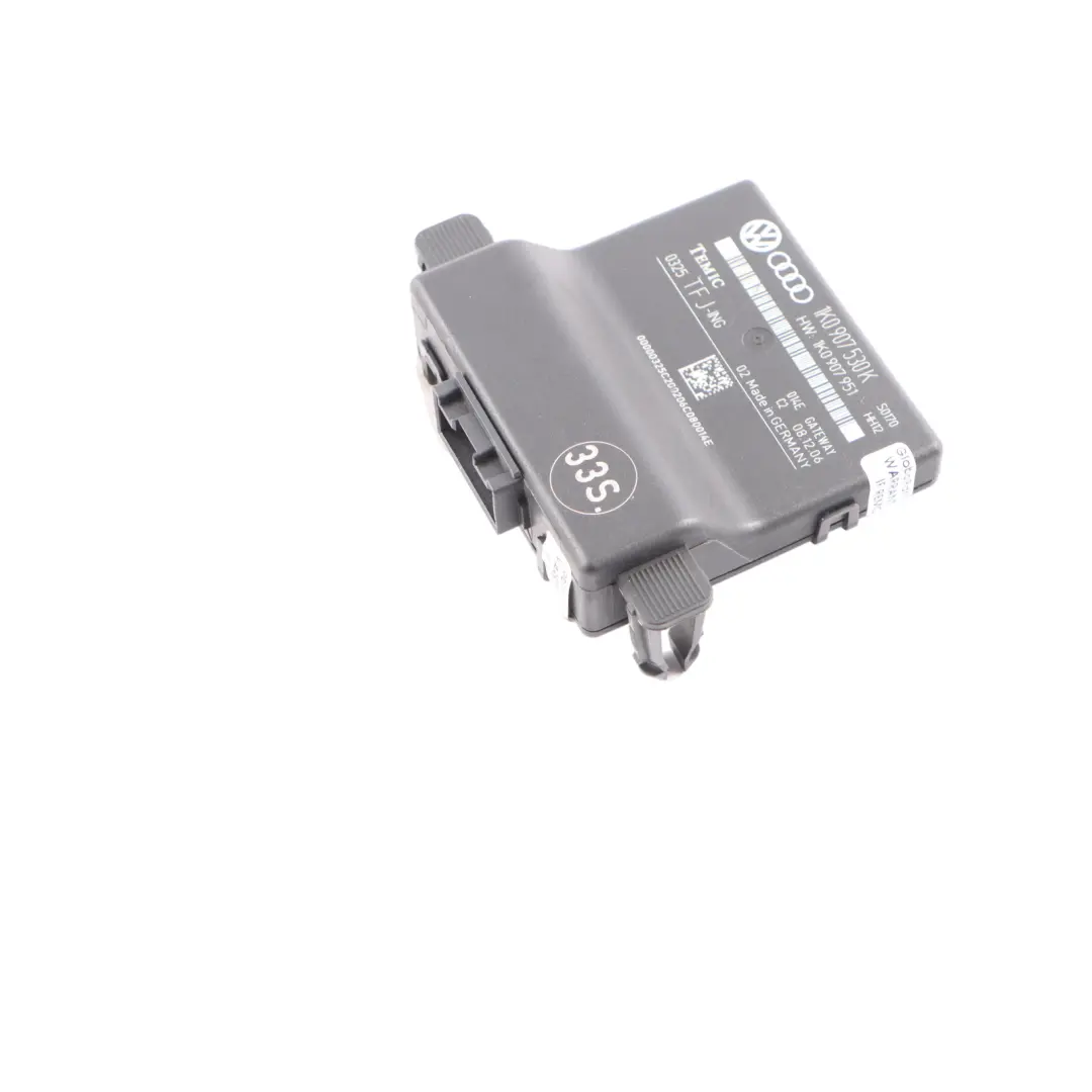 Central Gateway Steuer Gerät Modul Relais ECU 1K0907530D für Audi A3 8P mit Teilenummer 1K0907530K Audi A3 8P Central Gateway Steuer Gerät Modul Relais ECU 1K0907530D - SKU 1K0907530K - Teilenummer 1K0907530K