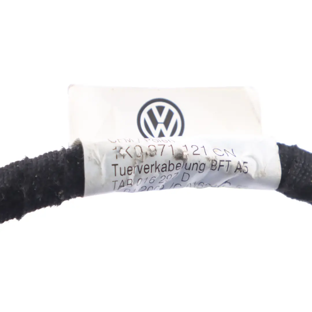 VW Volkswagen Golf 1K 5D Wiązka Instalacja Drzwi Przód Lewo - SKU 1K0971121CN - Numer Części 1K0971121CN