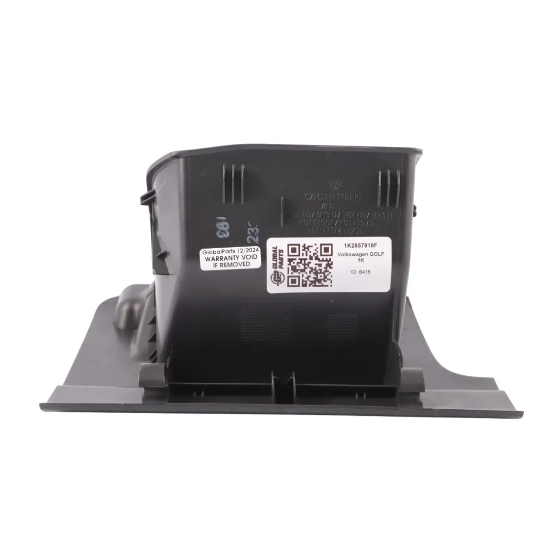 1K Storage Box Dashboard Tray Compartment to Volkswagen Golf with Part number 1K2857919F Volkswagen Golf 1K Storage Box Dashboard Tray Compartment - SKU 1K2857919F - Part number 1K2857919F