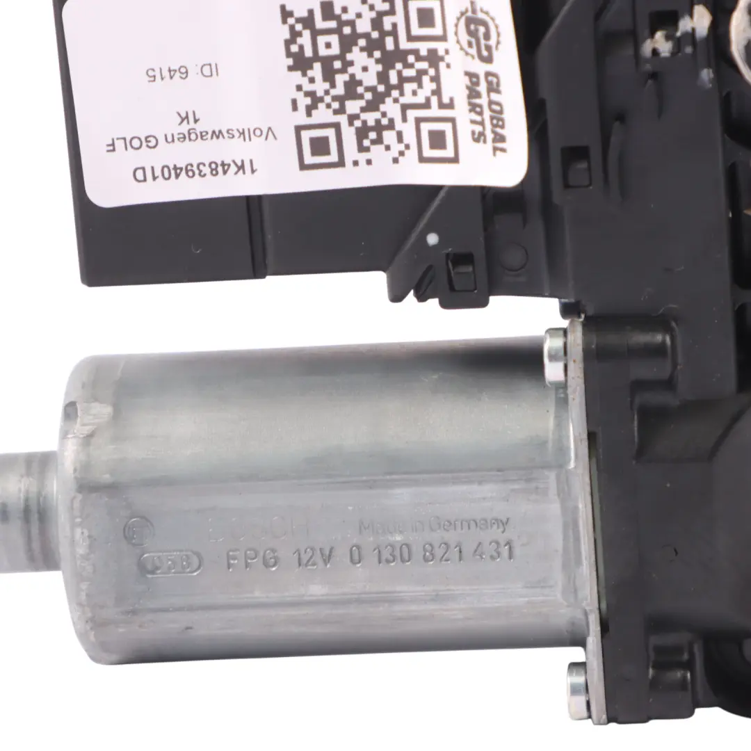 VW Volkswagen Golf 1K Regolatore Elettrico Motore Finestra Sinistro - SKU 1K4839401D - Numero di parte 1K4839401D