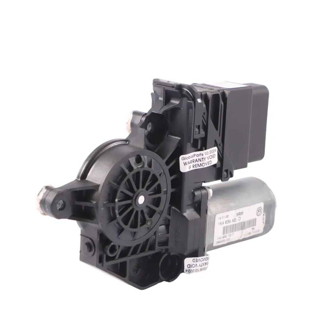 VW Volkswagen Golf 1K Regolatore Elettrico Motore Finestra Sinistro - SKU 1K4839401D - Numero di parte 1K4839401D