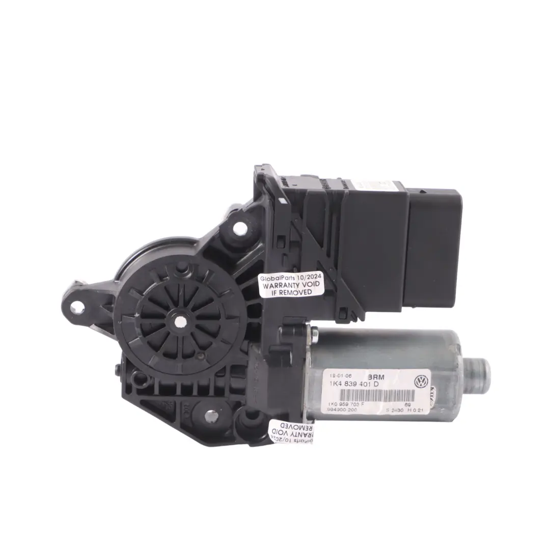 VW Volkswagen Golf 1K Regolatore Elettrico Motore Finestra Sinistro - SKU 1K4839401D - Numero di parte 1K4839401D