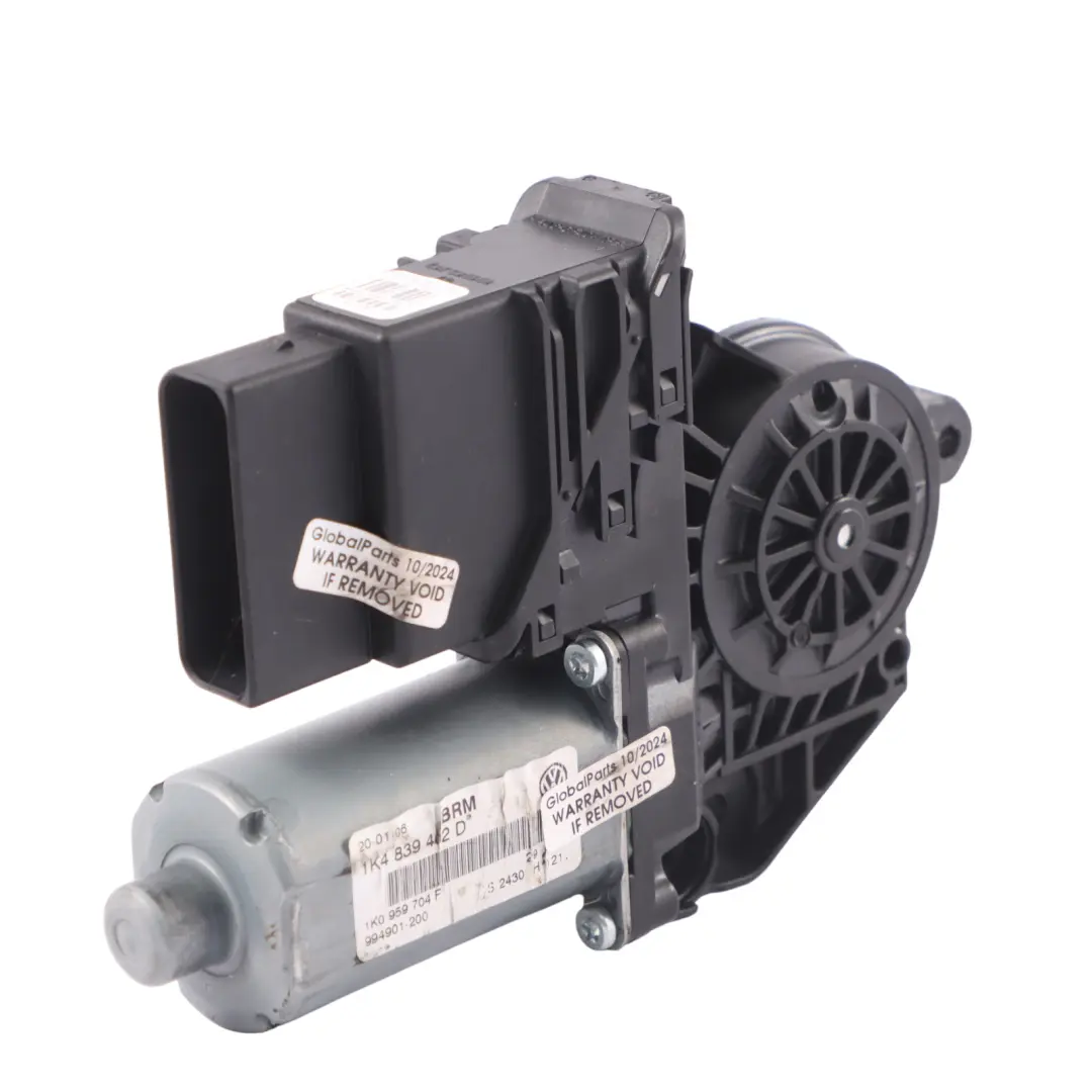 VW Volkswagen Golf 1K Rear Window Lifter Regulator Motor Right O/S - SKU 1K4839402D - Part number 1K4839402D