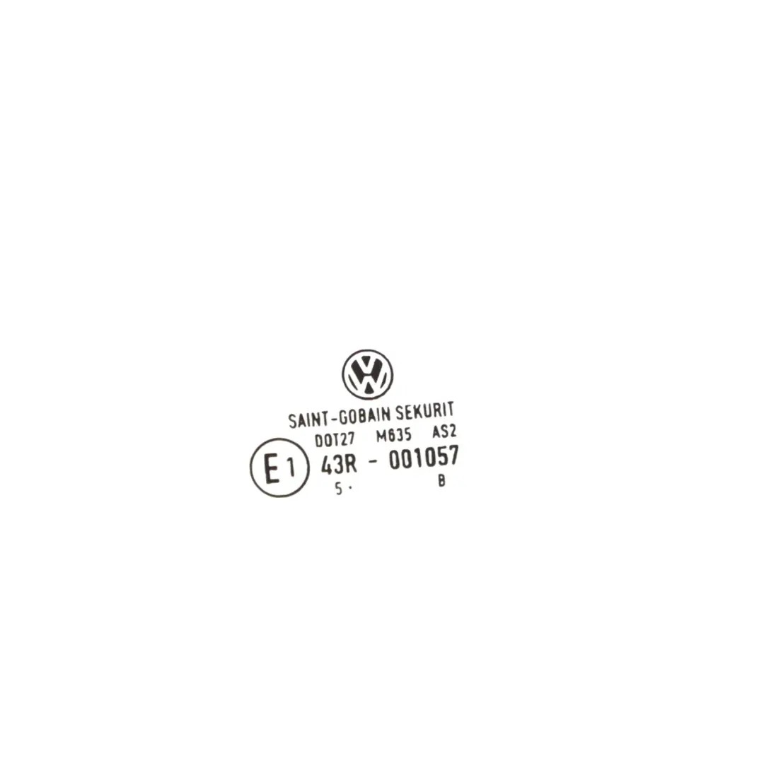 Volkswagen Golf Mk5 1K Vetro Finestrino Porta AS2 Anteriore Sinistro - SKU 1K4845201C - Numero di parte 1K4845201C