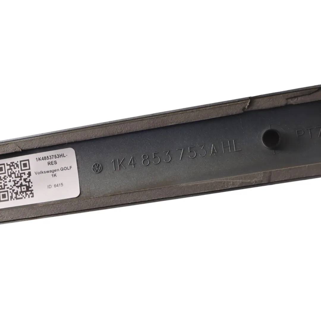VW Volkswagen Golf 1K 5D Tür Leiste Hinten Links Reflex Silber LA7W - SKU 1K4853753HL-RES - Teilenummer 1K4853753HL