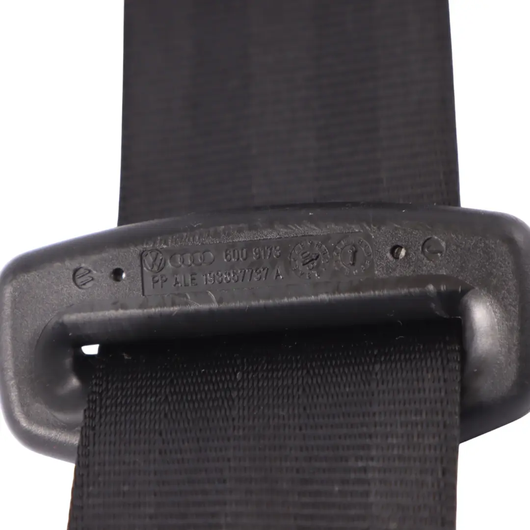 VW Golf V 5 1K Rear Left N/S Seat Belt Seatbelt Black - SKU 1K6857805F - Part number 1K6857805F