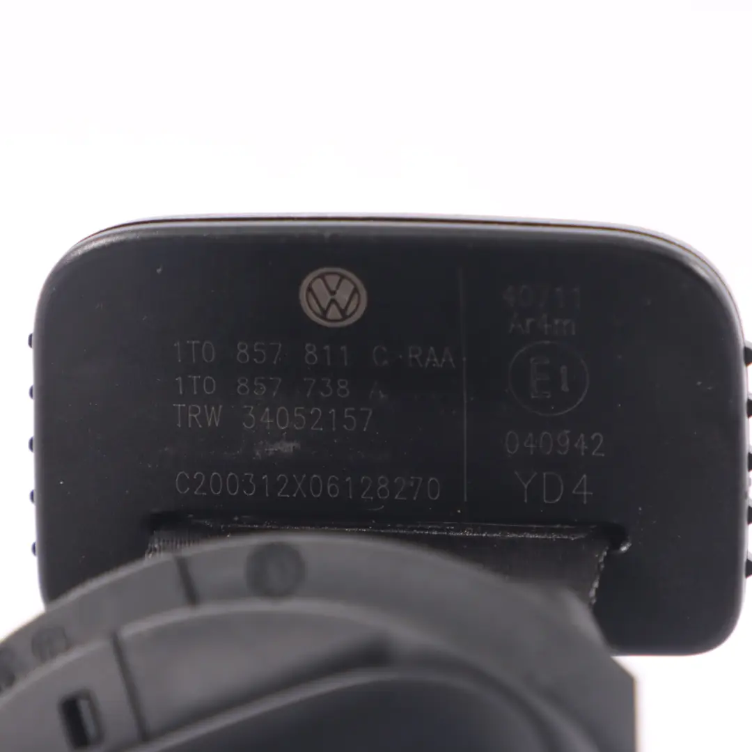 VW Volkswagen Touran 1T Pas Bezpieczeństwa Lewy Tył 3 Rząd - SKU 1T0857811D - Numer Części 1T0857811D