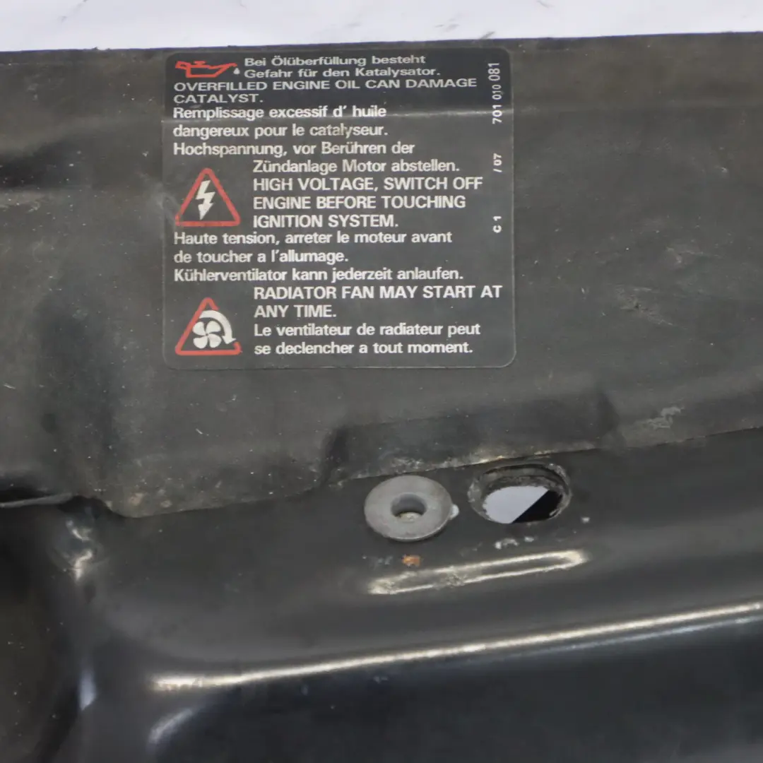 Volkswagen VW New Beetle Capot de radiateur avant à panneau latéral - SKU 1Y0805588C - Numéro de pièce 1Y0805588C