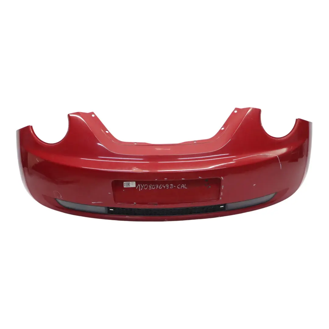 Bumper Rear Trim Panel Cover California Salsa Red - A3H to Volkswagen VW New Beetle with Part number 1Y0807649D Volkswagen VW New Beetle Bumper Rear Trim Panel Cover California Salsa Red - A3H - SKU 1Y0807649D-CAL - Part number 1Y0807649D