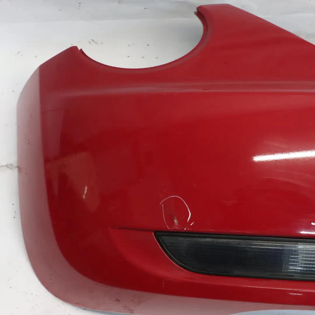Bumper Rear Trim Panel Cover California Salsa Red - A3H to Volkswagen VW New Beetle with Part number 1Y0807649D Volkswagen VW New Beetle Bumper Rear Trim Panel Cover California Salsa Red - A3H - SKU 1Y0807649D-CAL - Part number 1Y0807649D
