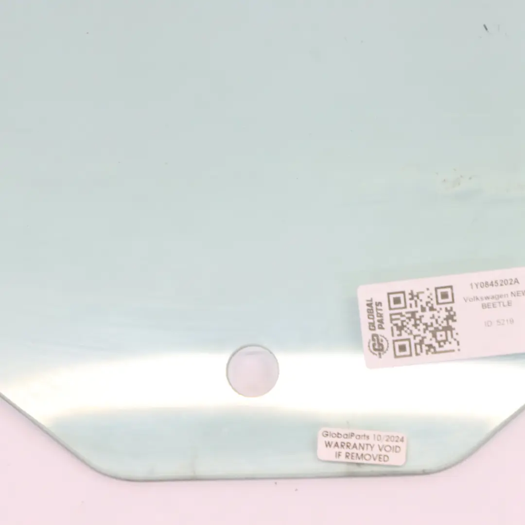 Puerta Ventana Vidrio Delantero Derecho AS2 para Volkswagen VW New Beetle con número de pieza 1Y0845202A Volkswagen VW New Beetle Puerta Ventana Vidrio Delantero Derecho AS2 - SKU 1Y0845202A - Número de pieza 1Y0845202A
