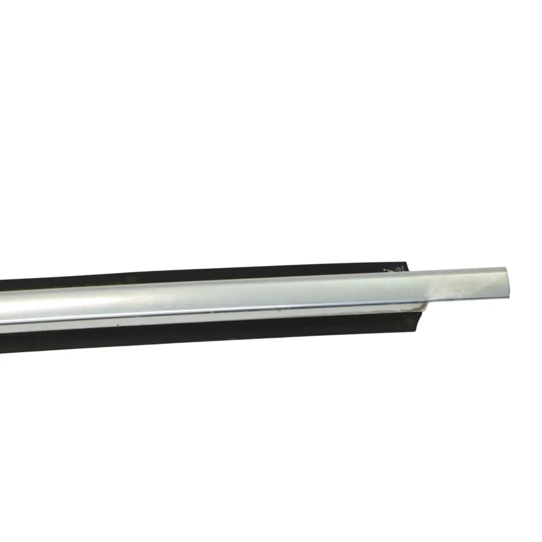 VW Volkswagen New Beetle Window Front Seal Door Left N/S Chrome Strip - SKU 1Y0853955B - Part number 1Y0853955B