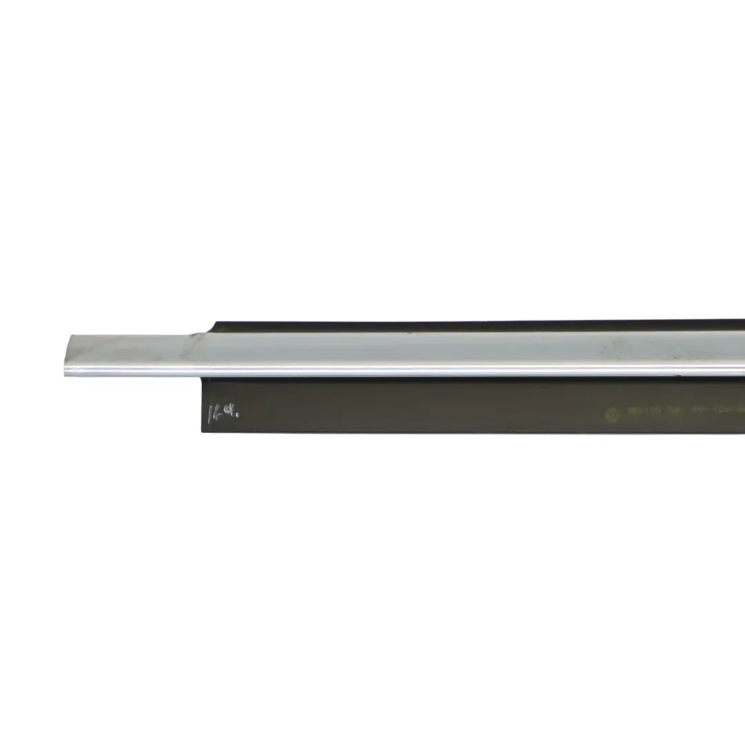 VW Volkswagen New Beetle Window Front Seal Door Left N/S Chrome Strip - SKU 1Y0853955B - Part number 1Y0853955B