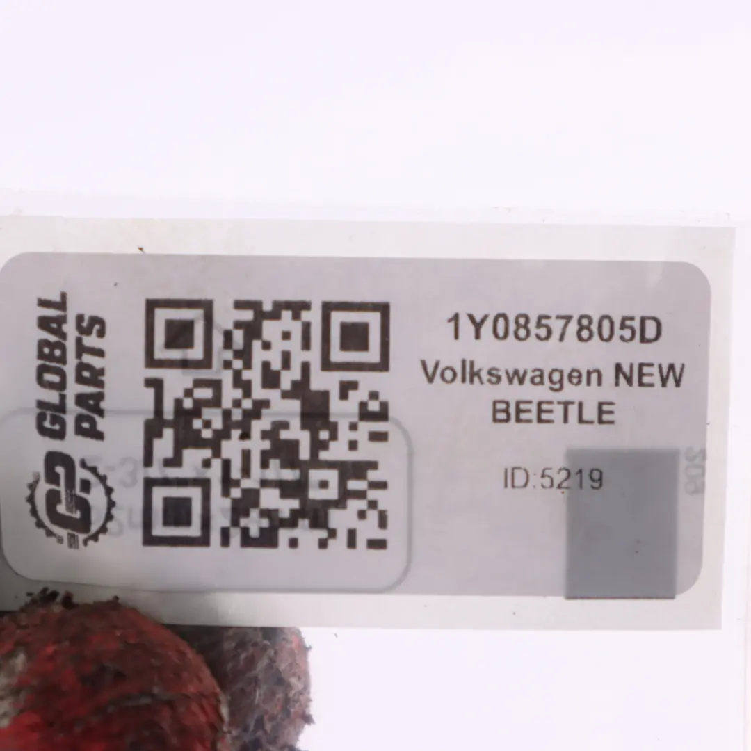 Volkswagen New Beetle Cinturón seguridad trasero izquierdo derecho - SKU 1Y0857805D - Número de pieza 1Y0857805D