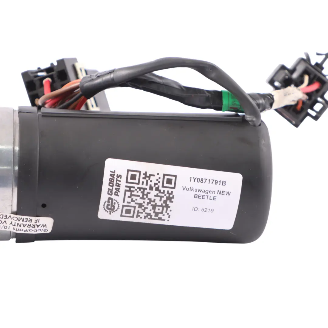 Hydraulic Unit Roof Lift Motor Pump to Volkswagen New Beetle Convertible with Part number 1Y0871791B Volkswagen New Beetle Convertible Hydraulic Unit Roof Lift Motor Pump - SKU 1Y0871791B - Part number 1Y0871791B