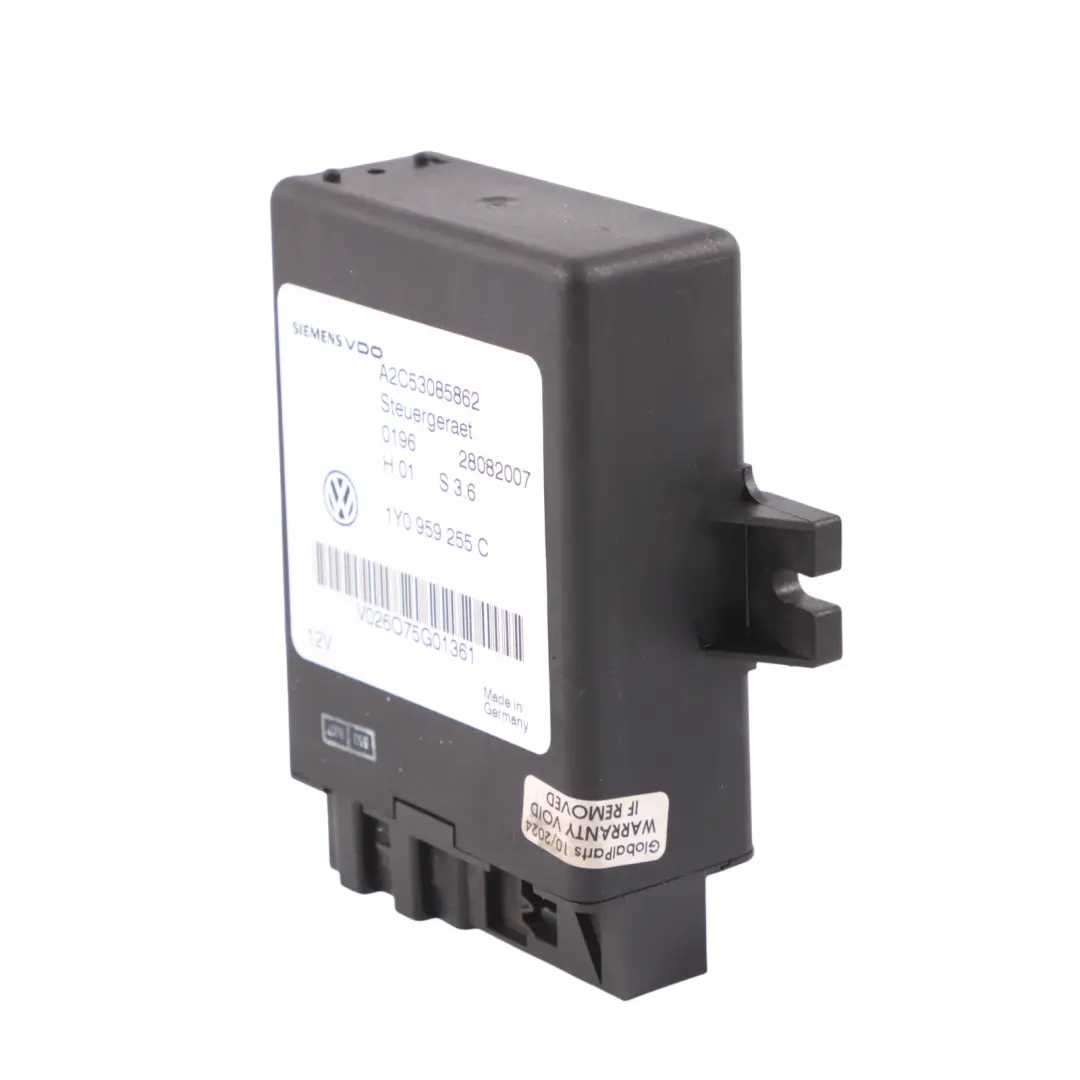 Module SAM Unité de contrôle du confort pour Volkswagen New Beetle à propos du numéro de pièce 1Y0959255C Volkswagen New Beetle Module SAM Unité de contrôle du confort - SKU 1Y0959255C - Numéro de pièce 1Y0959255C