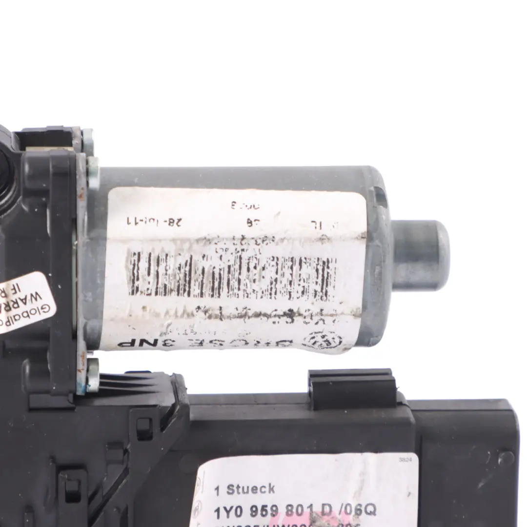 Front Door Regulator Motor Lifter Left N/S to VW Volkswagen New Beetle with Part number 1Y0959801D VW Volkswagen New Beetle Front Door Regulator Motor Lifter Left N/S - SKU RHD-1Y0959801D - Part number 1Y0959801D