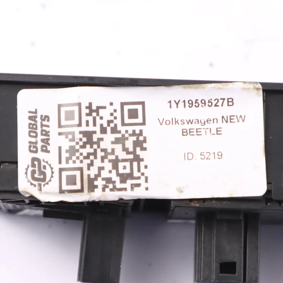 Volkswagen New Beetle Window Lifter Switch Button Door Front Left N/S - SKU 1Y1959527B - Part number 1Y1959527B