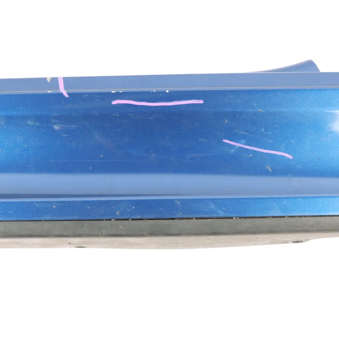 Right Door O/S Sill Skirt Side Lightning Blue - A63 to Mini Cooper R56 R57 JCW with Part number 2156418 Mini Cooper R56 R57 JCW Right Door O/S Sill Skirt Side Lightning Blue - A63 - SKU 2156418-LB - Part number 2156418