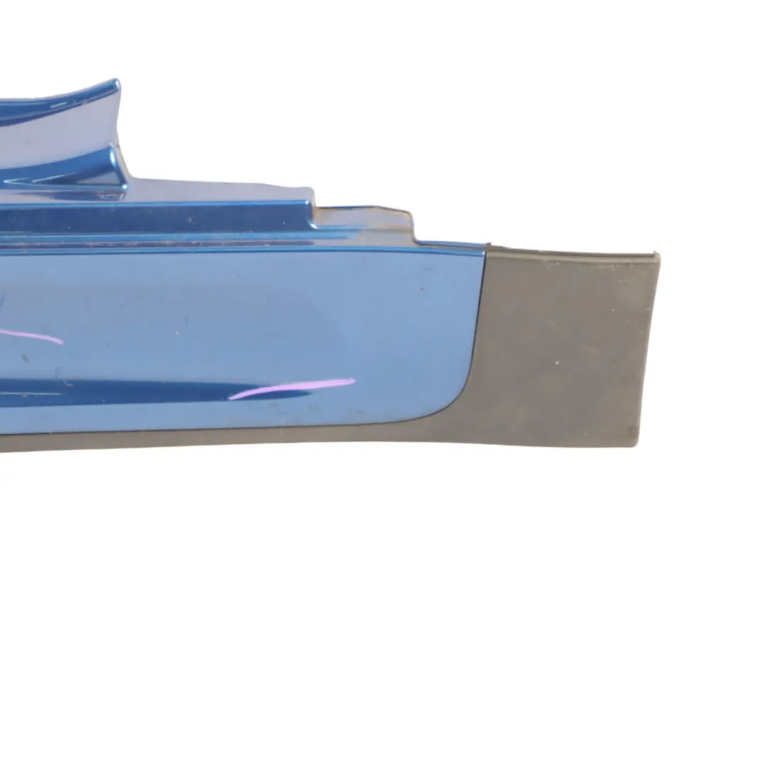 Mini Cooper R56 R57 JCW Right Door O/S Sill Skirt Side Lightning Blue - A63 - SKU 2156418-LB - Part number 2156418