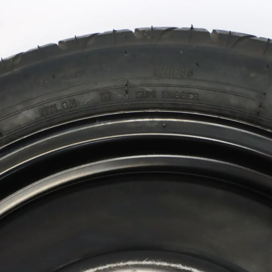 Rueda de repuesto Dunlop 145/70 17" ET:35 para Toyota Avensis T27 con número de pieza 2170603 Toyota Avensis T27 Rueda de repuesto Dunlop 145/70 17" ET:35 - SKU 2170603 - Número de pieza 2170603