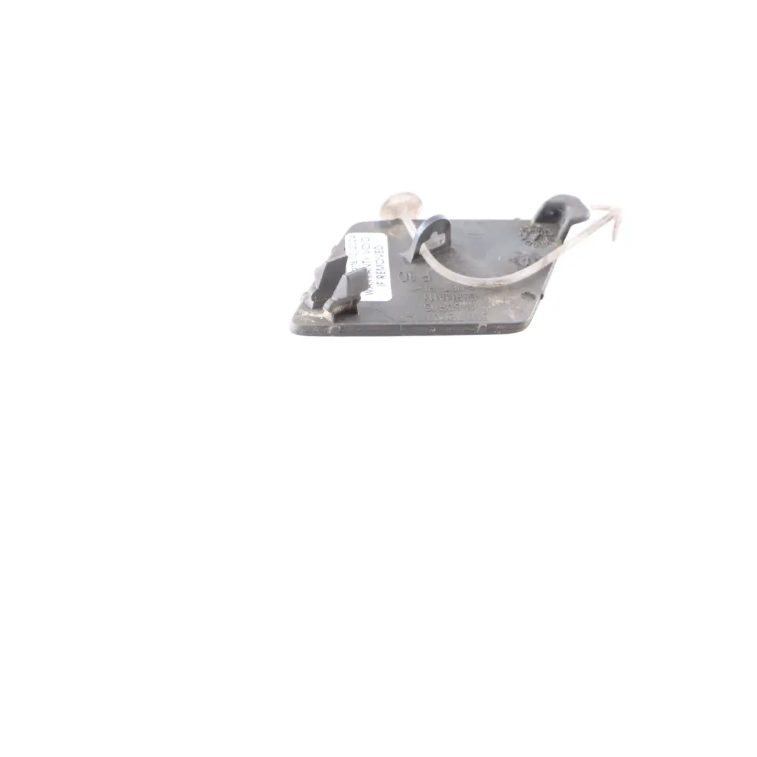 Front Bumper Cover BMW F10 F11 Trim Towing Lug Tiefseeblau Blue Metallic - A76 to with Part number 2182402 Front Bumper Cover BMW F10 F11 Trim Towing Lug Tiefseeblau Blue Metallic - A76 - SKU 2182402-DSB - Part number 2182402