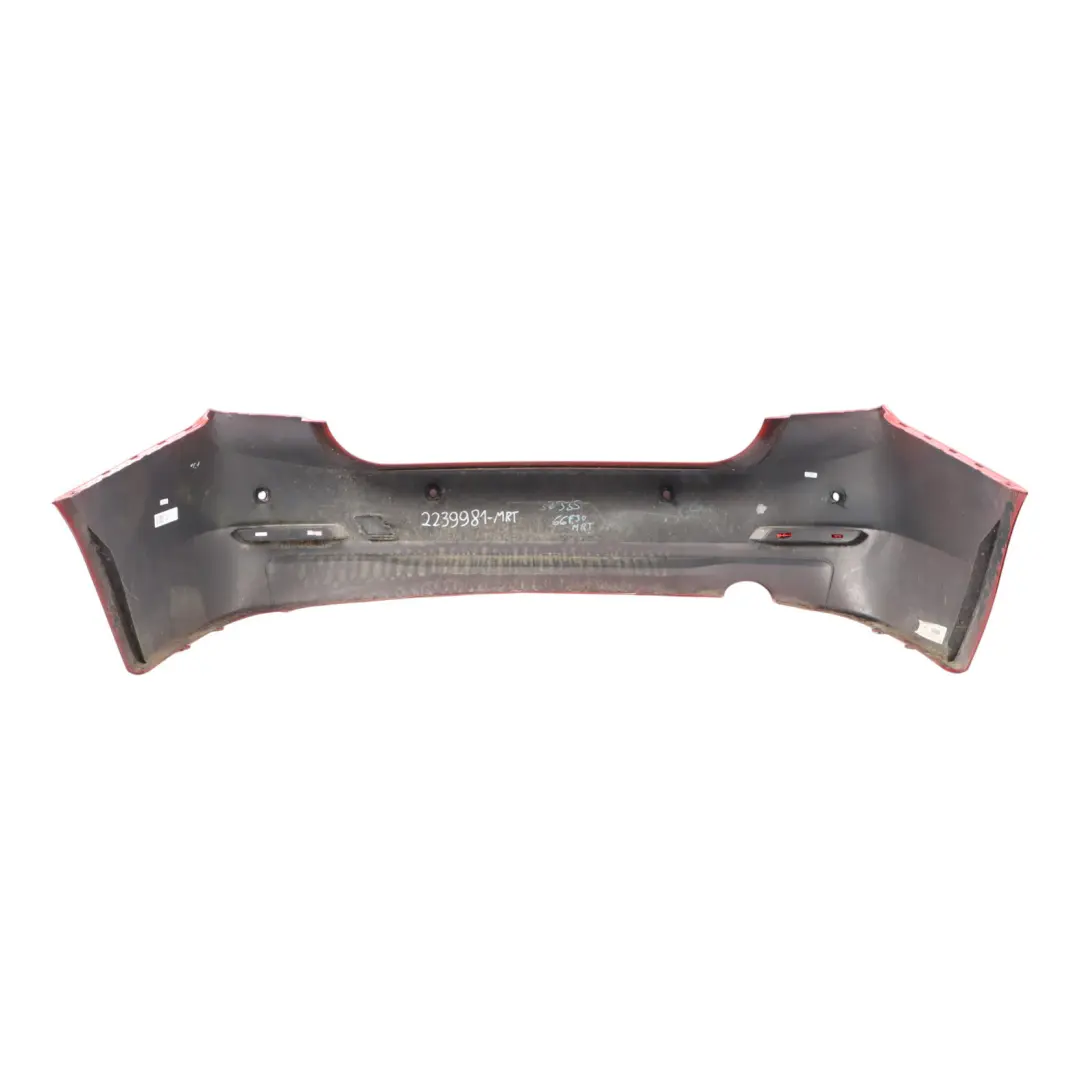 Bumper Trim Panel PDC Melbournerot Red Metallic - A75 to BMW F30 Saloon Rear with Part number 2239981 BMW F30 Saloon Rear Bumper Trim Panel PDC Melbournerot Red Metallic - A75 - SKU 2239981-MRT - Part number 2239981