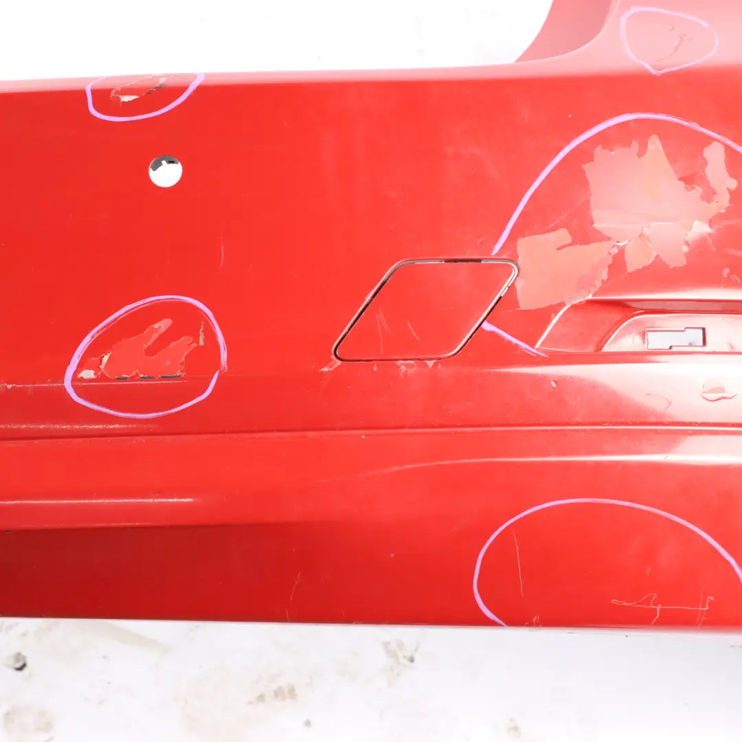 Bumper Trim Panel PDC Melbournerot Red Metallic - A75 to BMW F30 Saloon Rear with Part number 2239981 BMW F30 Saloon Rear Bumper Trim Panel PDC Melbournerot Red Metallic - A75 - SKU 2239981-MRT - Part number 2239981
