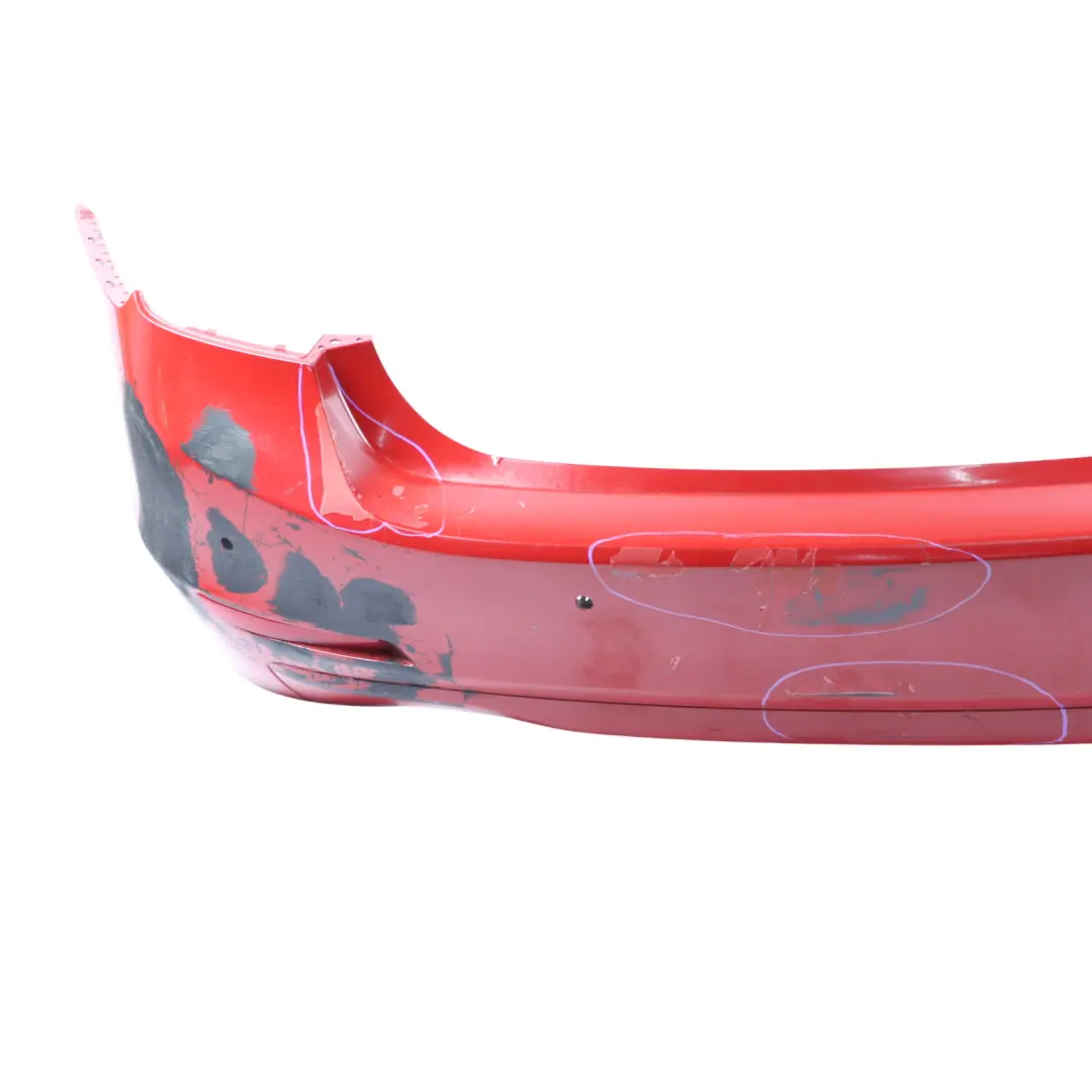 Bumper Trim Panel PDC Melbournerot Red Metallic - A75 to BMW F30 Saloon Rear with Part number 2239981 BMW F30 Saloon Rear Bumper Trim Panel PDC Melbournerot Red Metallic - A75 - SKU 2239981-MRT - Part number 2239981