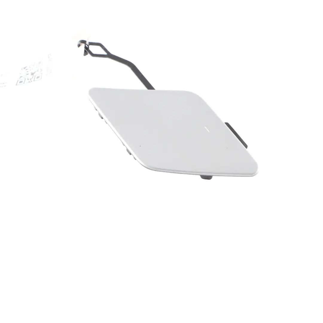 Bumper Flap Towing Hook Eye Cover Trim Glacier Silver - A83 7301464 to BMW F30 Rear with Part number 2240007 BMW F30 Rear Bumper Flap Towing Hook Eye Cover Trim Glacier Silver - A83 7301464 - SKU 2240007-GSB - Part number 2240007