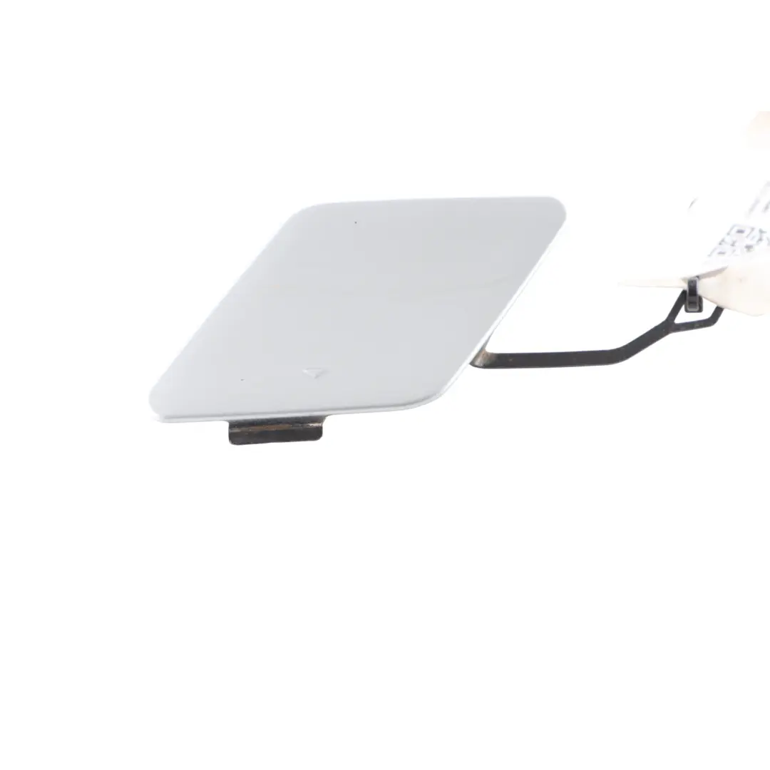 Bumper Flap Towing Hook Eye Cover Trim Glacier Silver - A83 7301464 to BMW F30 Rear with Part number 2240007 BMW F30 Rear Bumper Flap Towing Hook Eye Cover Trim Glacier Silver - A83 7301464 - SKU 2240007-GSB - Part number 2240007