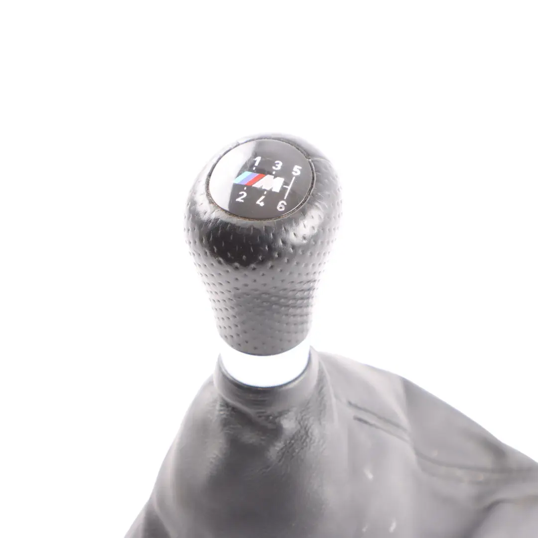 Shift Knob Lever Cover Black Leather 6 Speed to BMW E84 M Sport Gear with Part number 2284004 BMW E84 M Sport Gear Shift Knob Lever Cover Black Leather 6 Speed - SKU 2284004 - Part number 2284004
