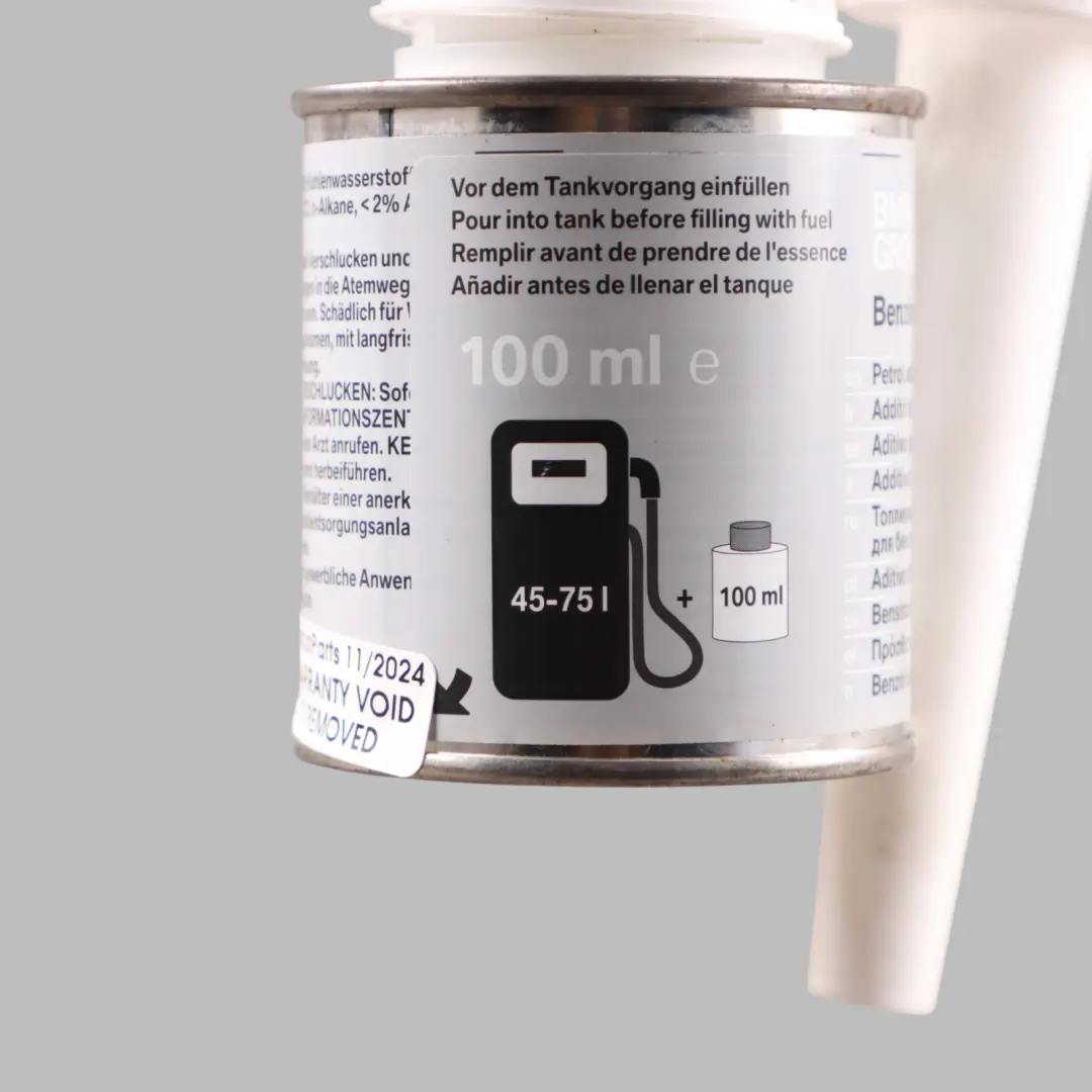 Gasoline Additive 100ML to BMW with Part number 2408560 BMW Gasoline Additive 100ML - SKU 2408560 - Part number 2408560