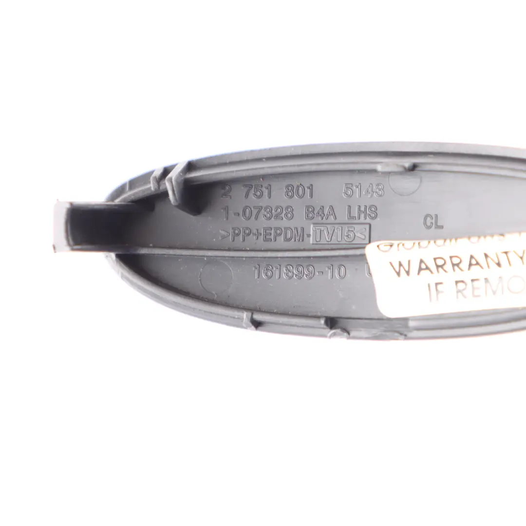 Module Cover Mini R55 R56 Cap Column C Pillar Trim Badge Left N/S to Air with Part number 2751801 Air Module Cover Mini R55 R56 Cap Column C Pillar Trim Badge Left N/S - SKU 2751801-1 - Part number 2751801