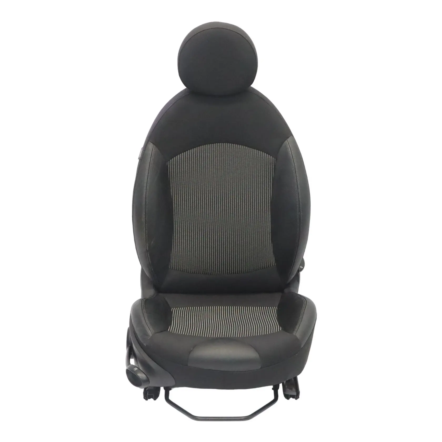 Mini Cooper One R55 R56 R57 Sport Cloth / Leather Black Front Right Seat