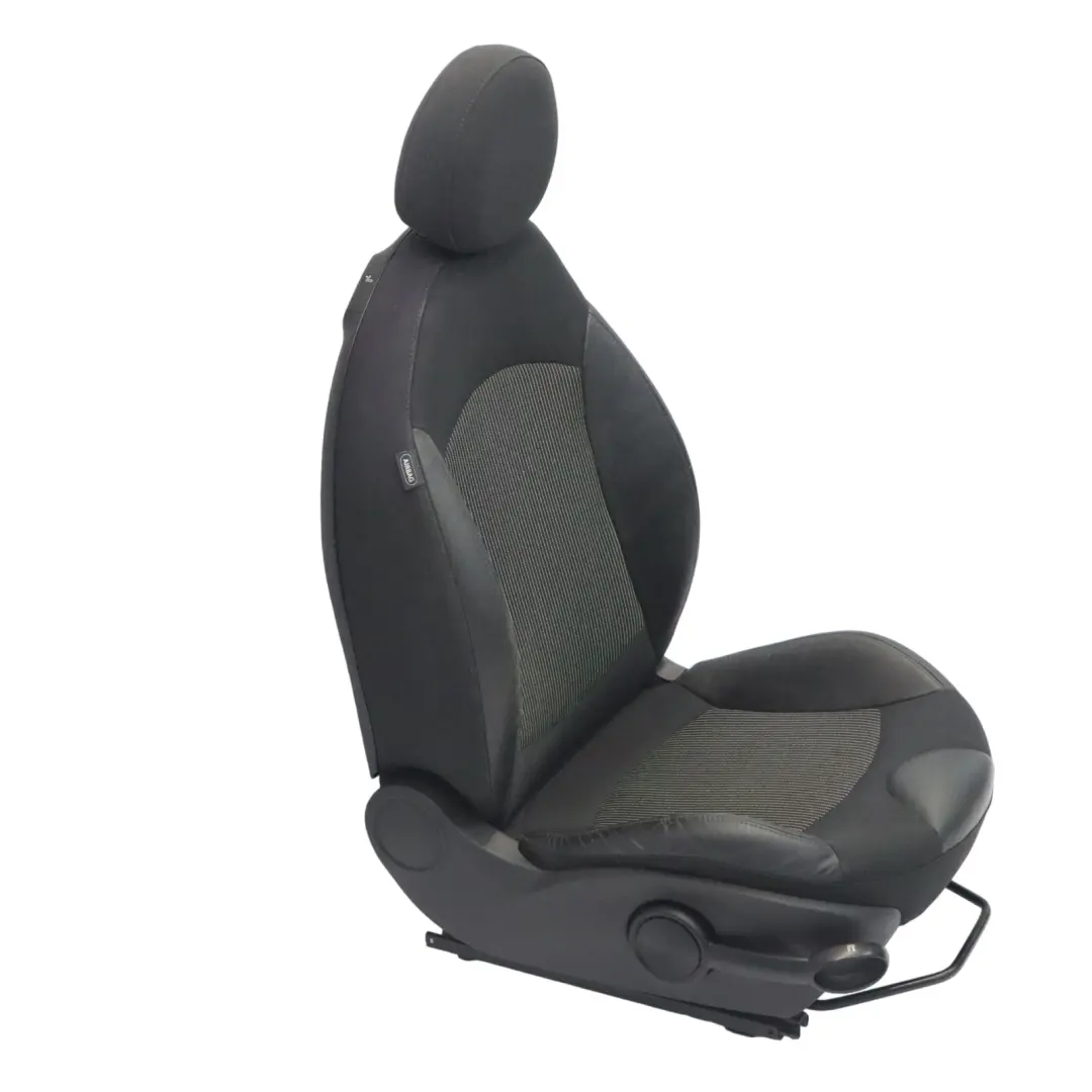 Sedile Sportivo Tessuto/Pelle Ant. Dx Carbonio Nero per Mini Cooper R55 R56 R57 con numero di parte 2753474 Mini Cooper R55 R56 R57 Sedile Sportivo Tessuto/Pelle Ant. Dx Carbonio Nero - SKU 2753474-1 - Numero di parte 2753474