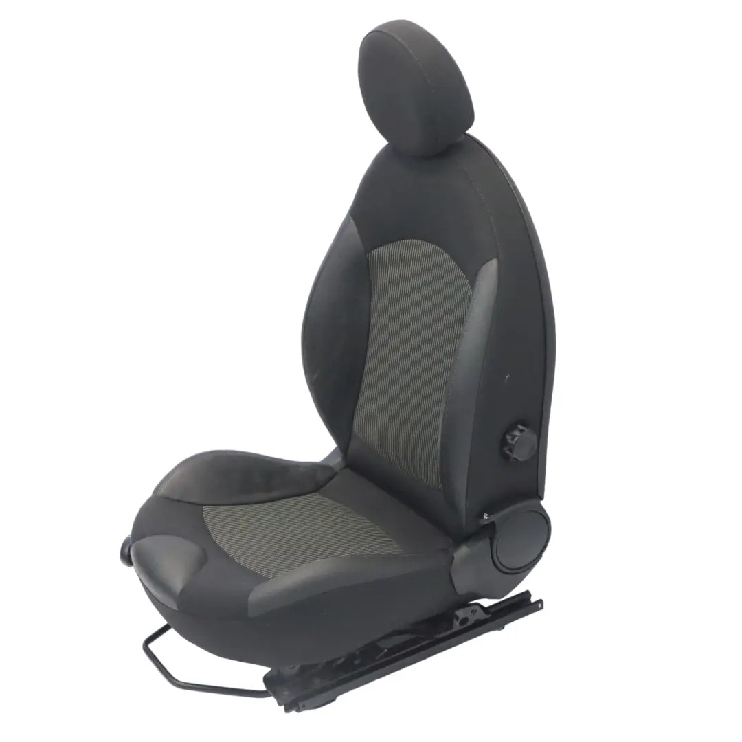 Cloth / Leather Black Front Right O/S to Mini Cooper One R55 R56 R57 Sport Seat with Part number 2753474 Mini Cooper One R55 R56 R57 Sport Seat Cloth / Leather Black Front Right O/S - SKU 2753474-1 - Part number 2753474