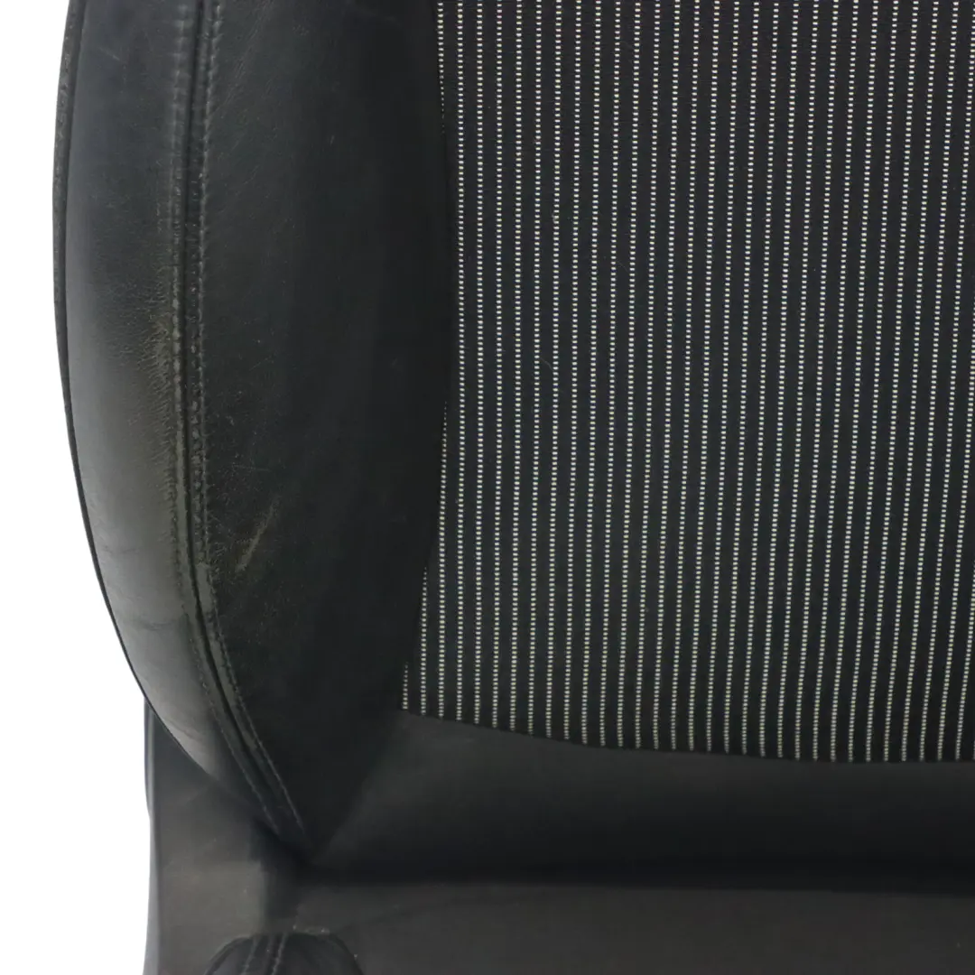 Mini Cooper R55 R56 R57 Sedile Sportivo Tessuto/Pelle Ant. Dx Carbonio Nero - SKU 2753474-1 - Numero di parte 2753474